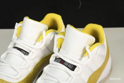 Snakeskin” Low 11 Air “Yellow Jordan AH7860-107 0718
